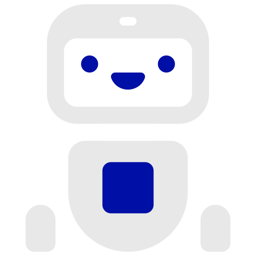 robot de color gris